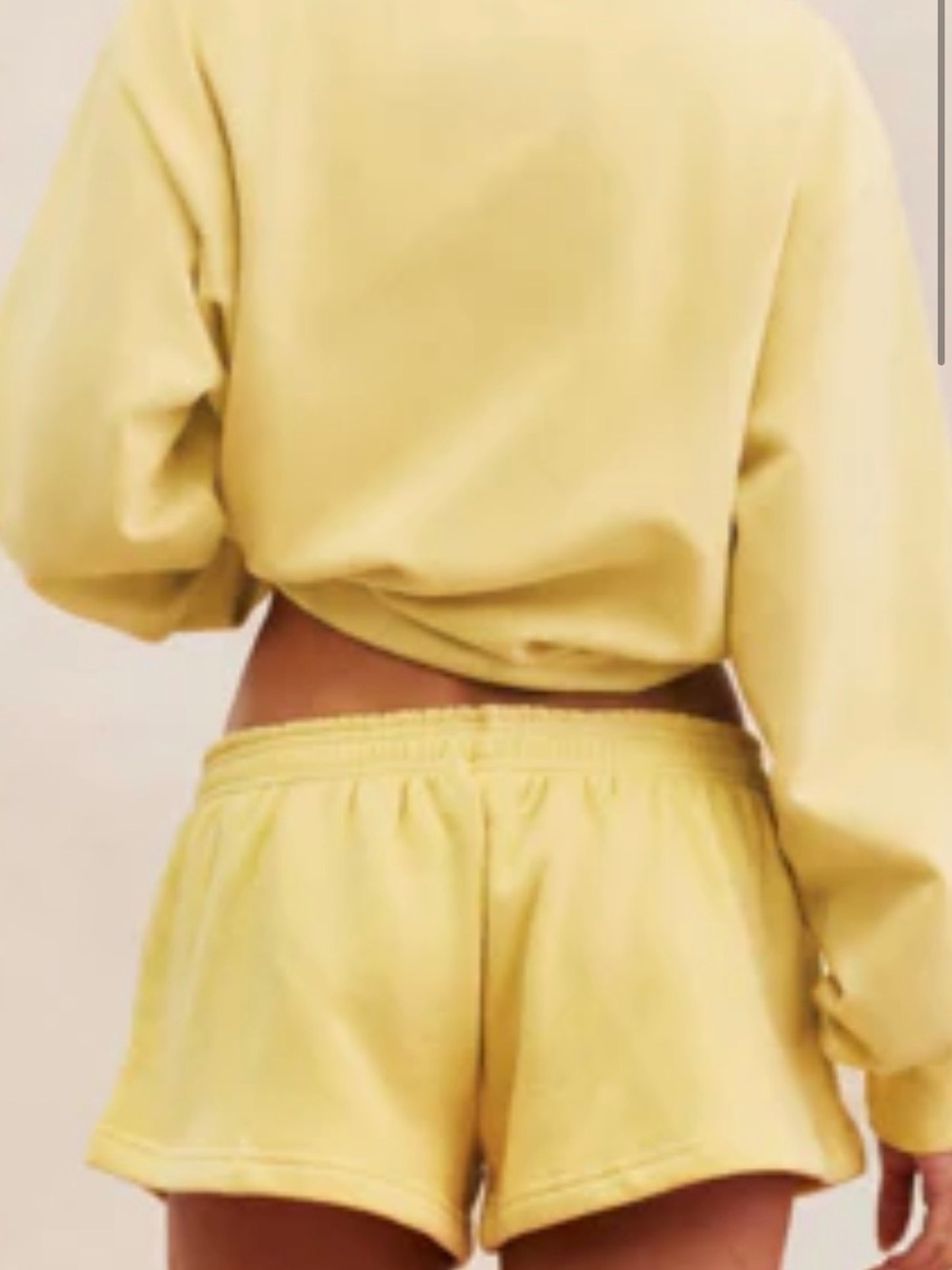 Parke Peel Boxer Sweat Lounge Shorts - Picture 3 of 4